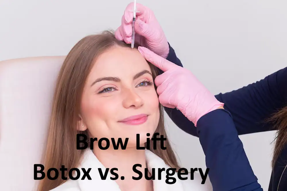 Brow Lift Botox Brow Lift: Botox vs. Surgery